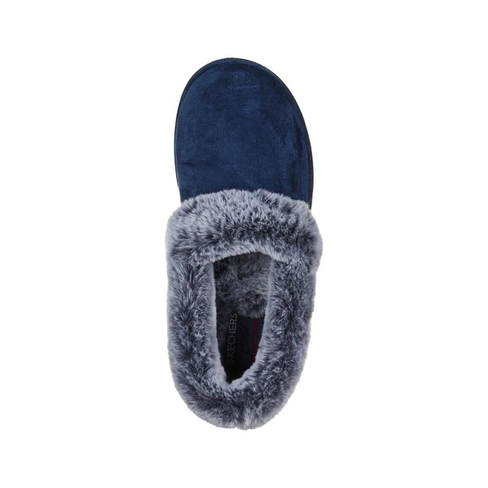 Ladies Skechers Cozy Campfire Team Toasty Navy Slippers 32777/NVY