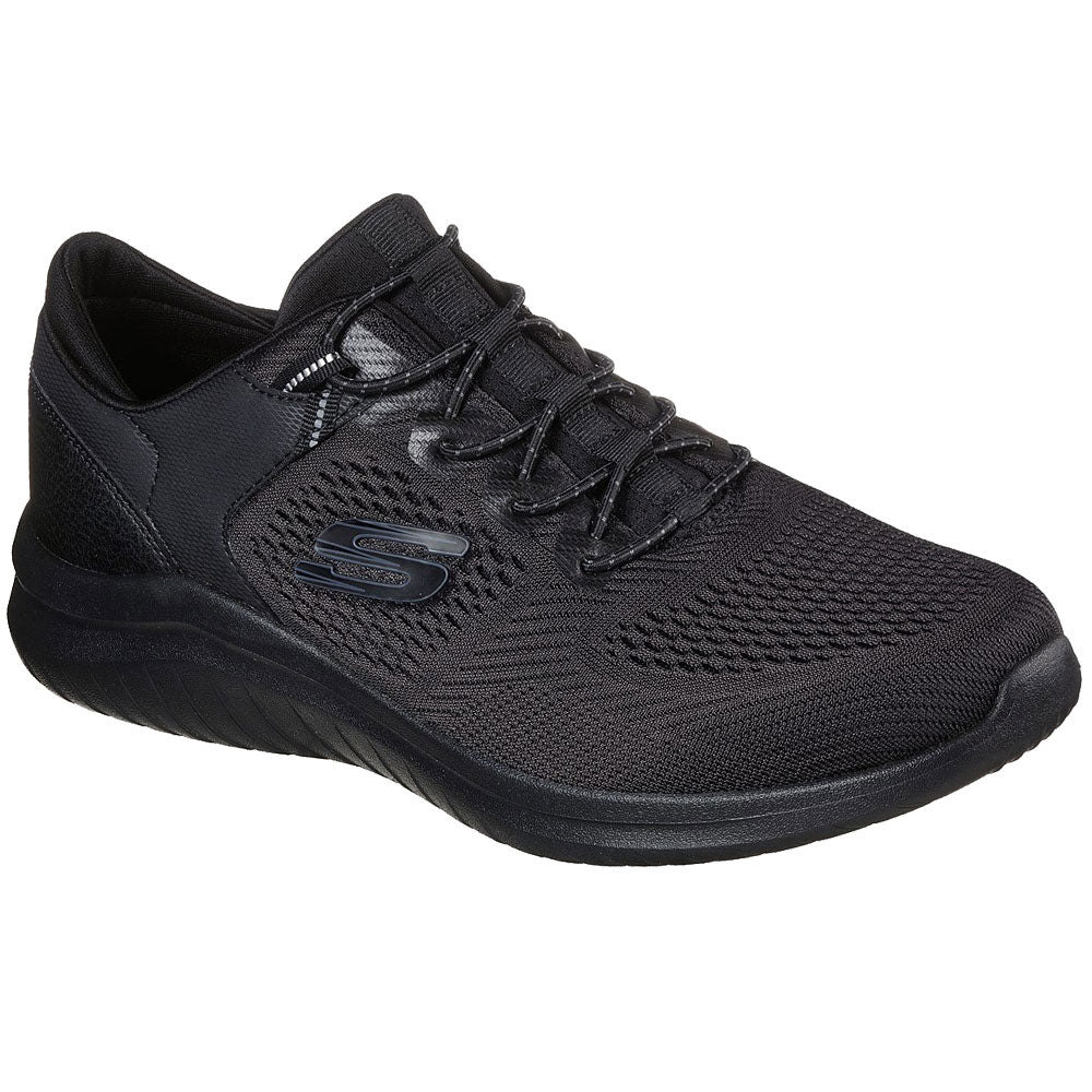 Skechers Men's Ultra Flex 2.0 Kerlem Black Slip On Trainers 232108/BBK