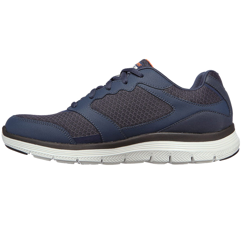 Skechers Mens Flex Advantage 4.0 Navy Lace Up Trainers 232225/NVY