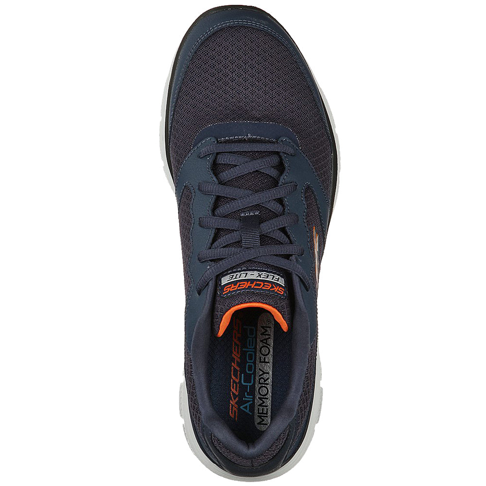 Skechers Mens Flex Advantage 4.0 Navy Lace Up Trainers 232225/NVY