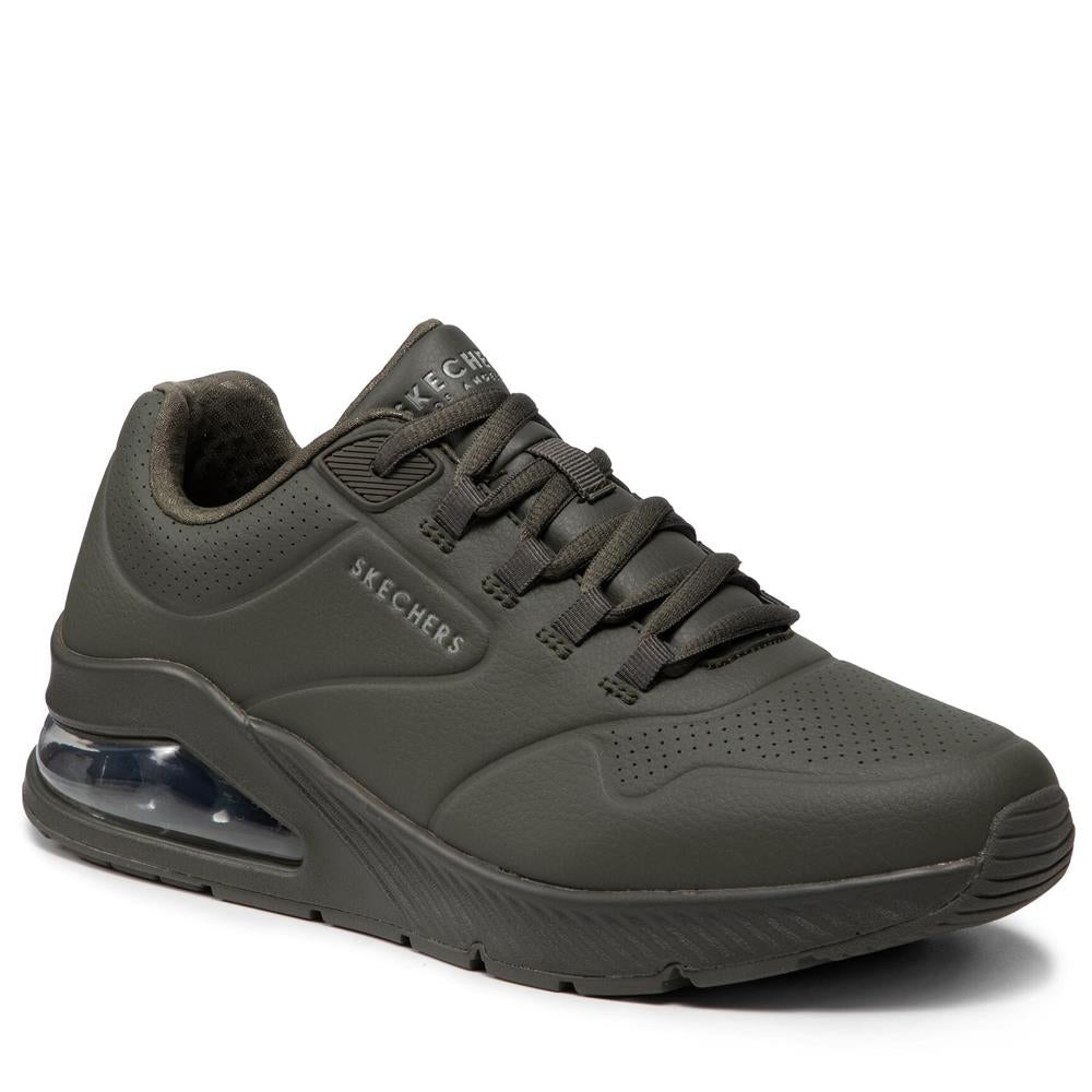 Skechers Mens Uno 2 Olive Trainer Shoes 232181/OLV