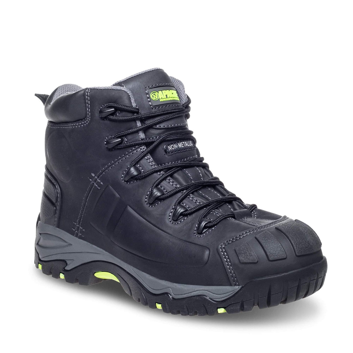 Apache Mens Mercury Waterproof Composite Safety Boots Black