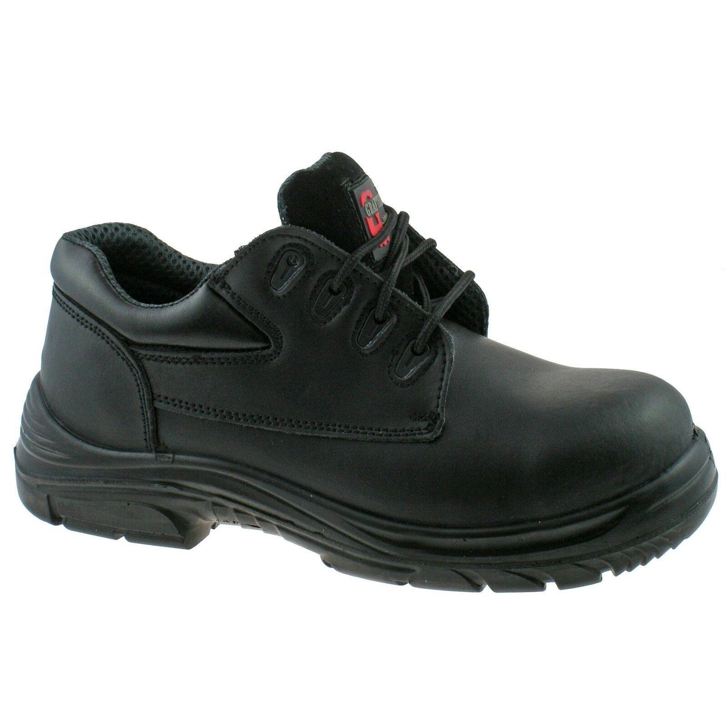 Grafters Black Safety Shoe M9504A