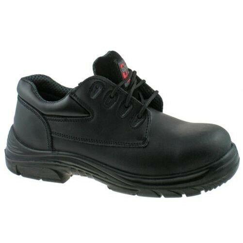 Grafters Black Safety Shoe M9504A