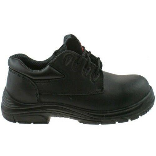 Grafters Black Safety Shoe M9504A