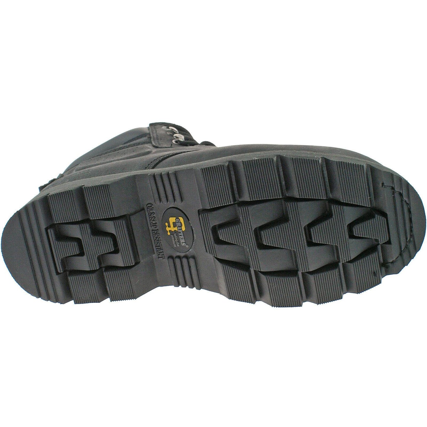 Grafters Steel Toe Safety Work Boots Black Brown Honey M538