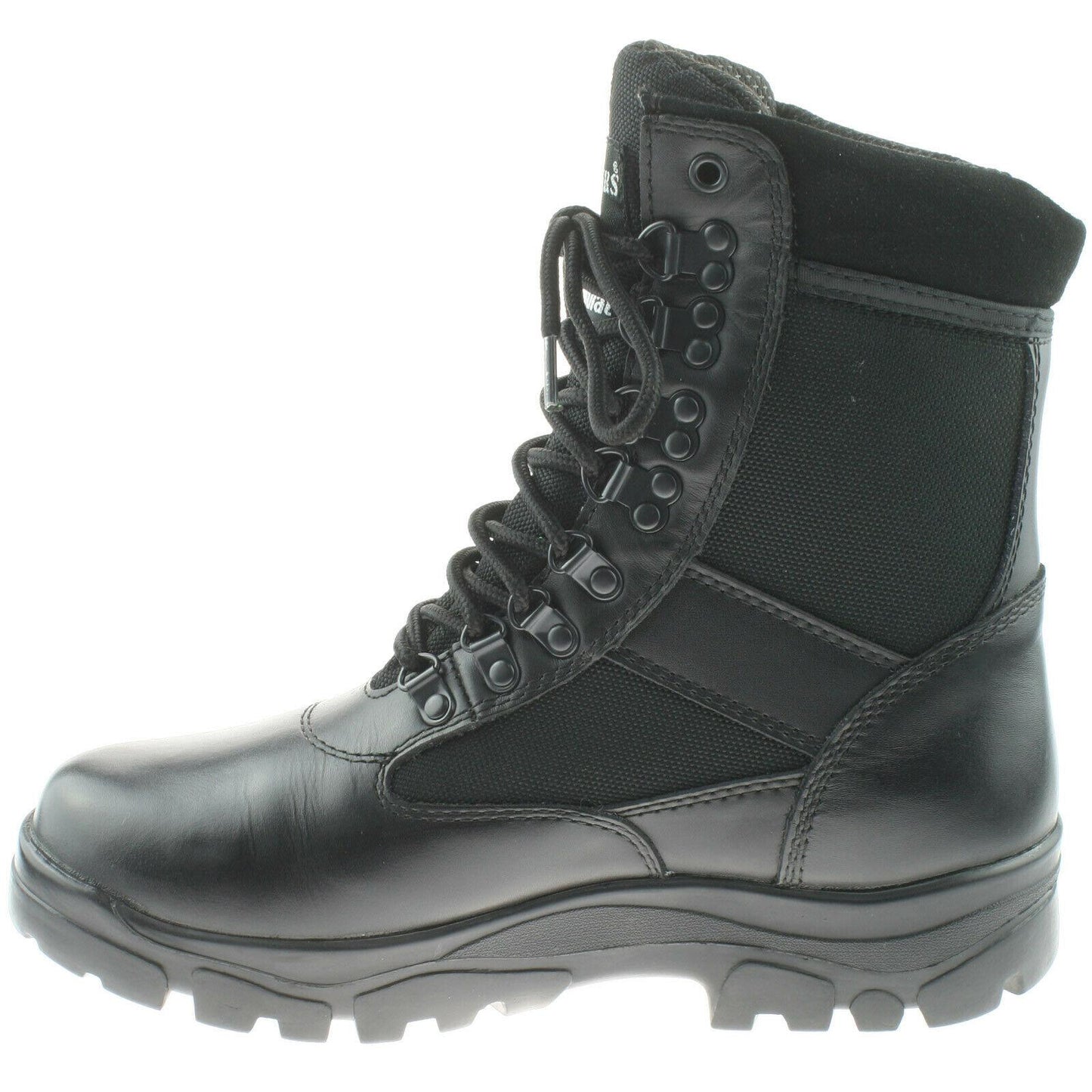 Mens Grafters Tactical Combat Boots Security Black M668A