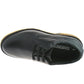 Boys Roamers Black Leather School Shoes Youths Lace Up B071A