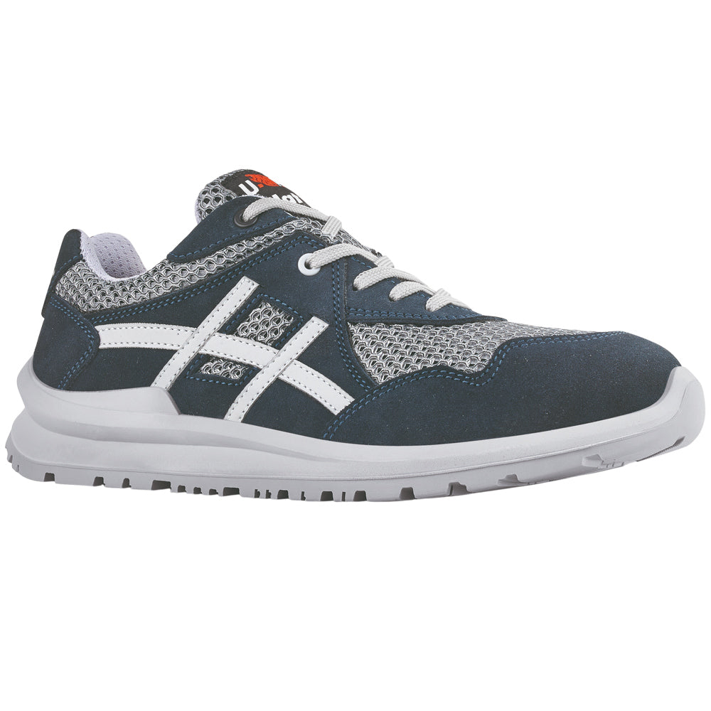 UPower Flat Out Alain Navy Suede Safety Toe Cap Shoes UF20146
