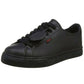 Unisex Kickers Tovni Lacer Yu Snr Black Leather School Casual Shoes 1-14728