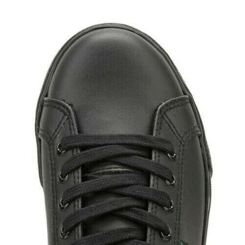 LADIES KICKERS KICK HI BLACK PATENT LEATHER SCHOOL SHOES GIRLS KF0000120