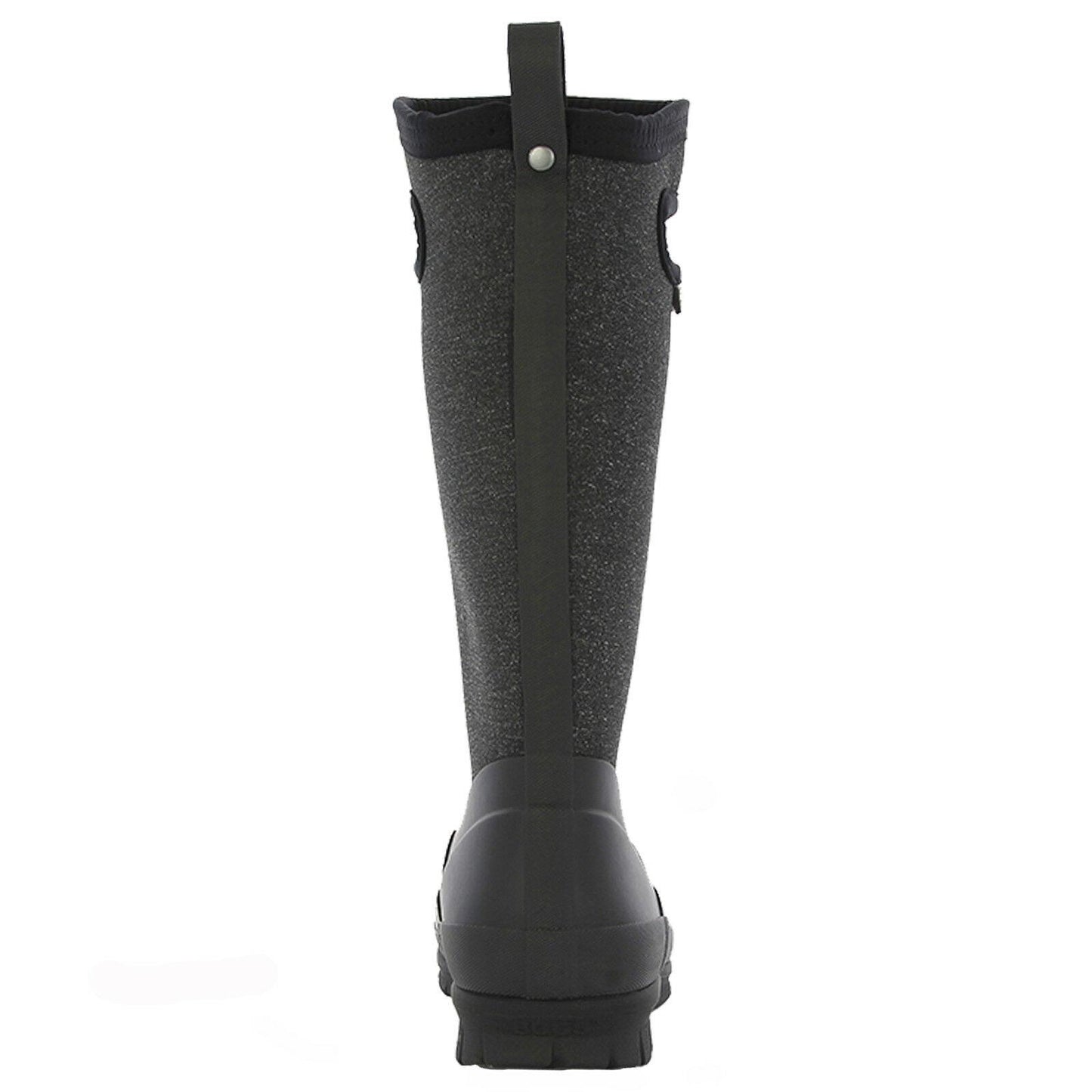Ladies Bogs Crandall Tall Black Warm Insulated Waterproof Wellington Boots 72036