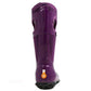Girls Bogs North Hampton Solid Purple Insulated Kids Warm Wellington Boots 71844