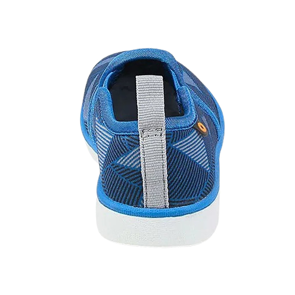 BOGS Kicker Slip On Geo Royal Blue Multi Adjustable Machine Washable Shoes 72539