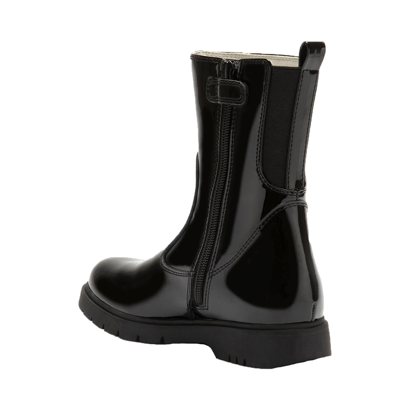 Lelli Kelly LK3724 (DB01) Valerie M Black Diamante Heart Mid-Calf Boots