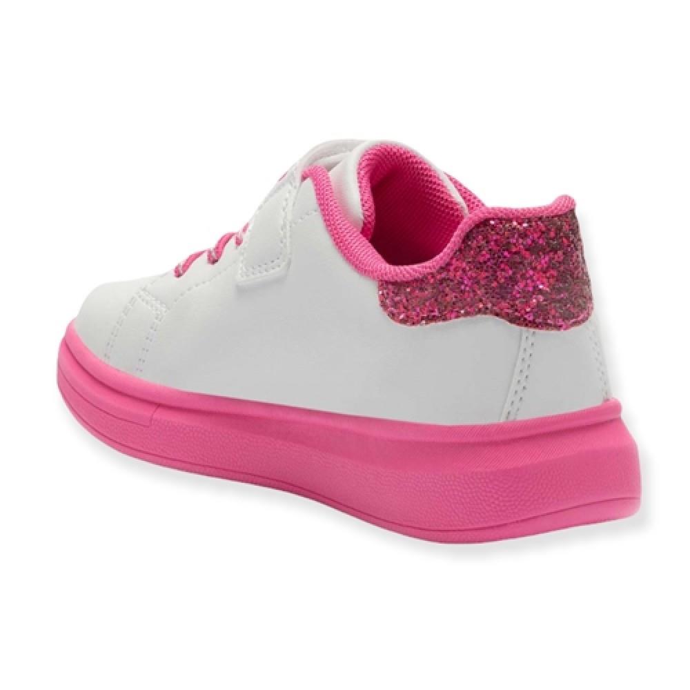 Lelli Kelly LK4826 (AA63) Mille Stelle White/Fuxia Interchangeable Tutu Trainer