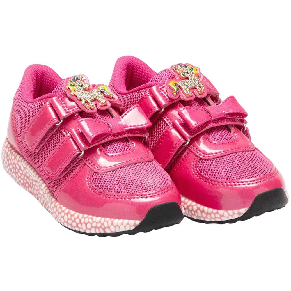 Lelli Kelly LK5900 (FN01) Pop Corn Fuxia Vernice Trainers