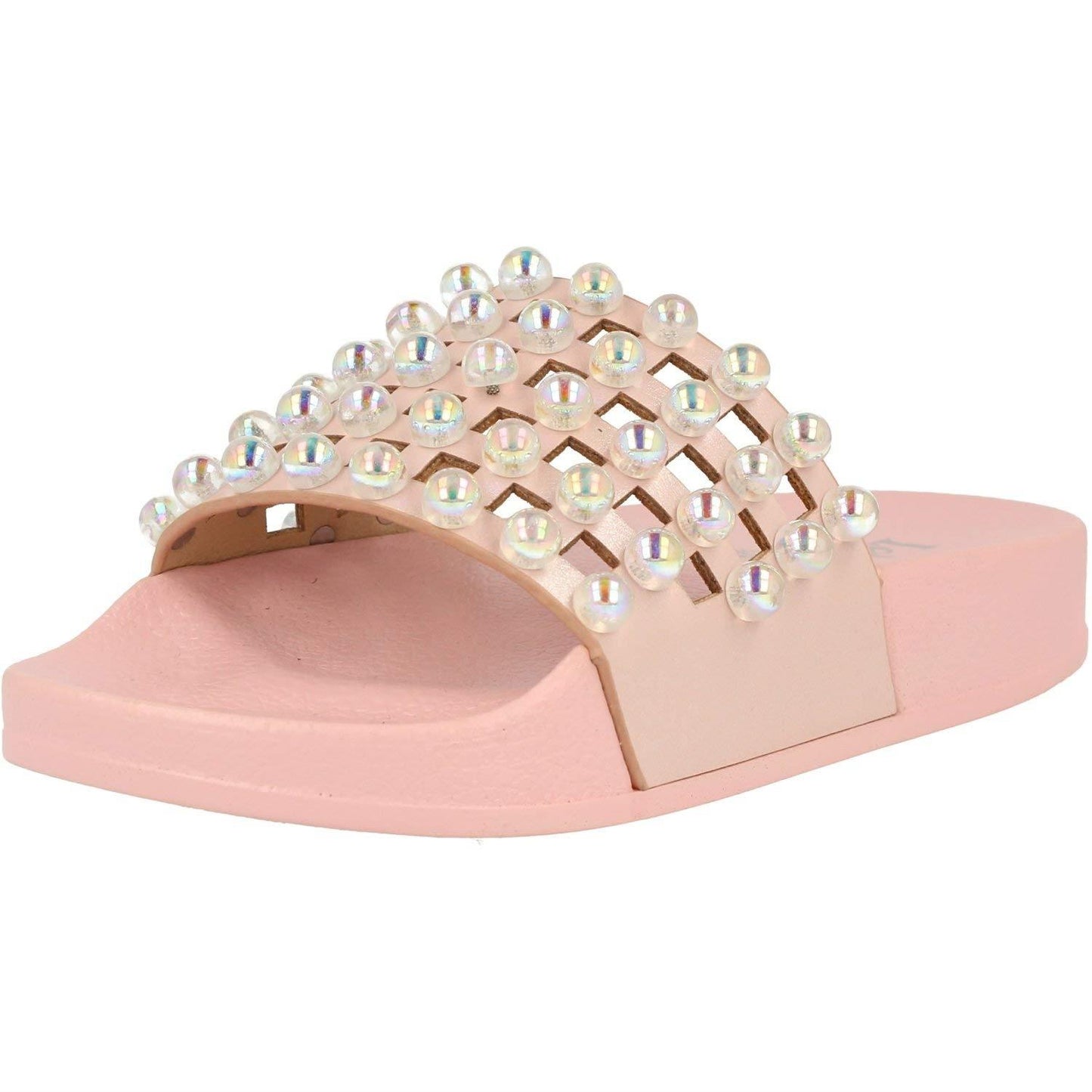 Lelli Kelly LK9915 (AC01) Rosa Vittoria Pearlescent Slider Sandals