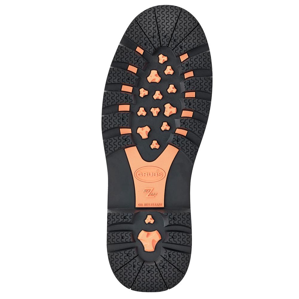 Grubs Ceramic 5.0 S5 Black Orange Rubber Safety Non Metallic Waterproof Boots