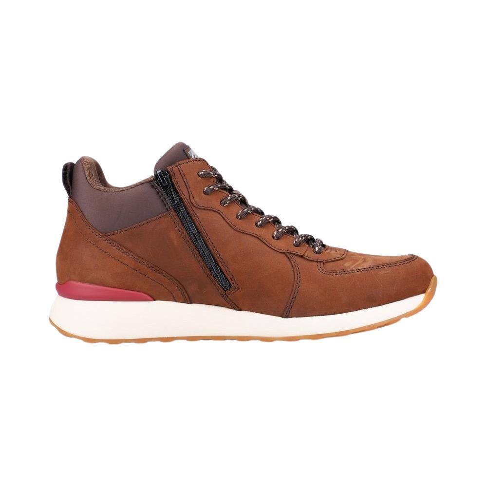 Rieker Mens Evolution 07660-22 Lightweight Brown Suede Water Repellent Boots