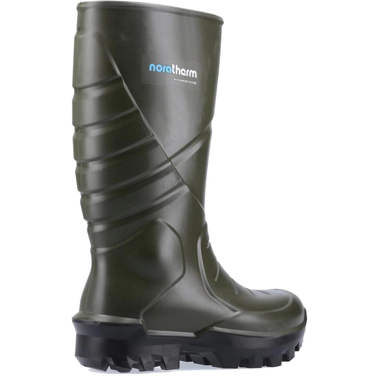Nora Noramax S5 Green Farming Agricultural Lightweight Safety Wellies Boots