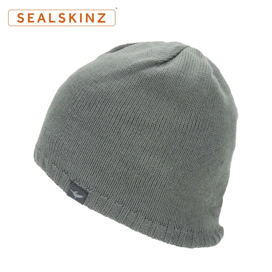 SealSkinz Waterproof Cold Weather Beanie Grey Cley