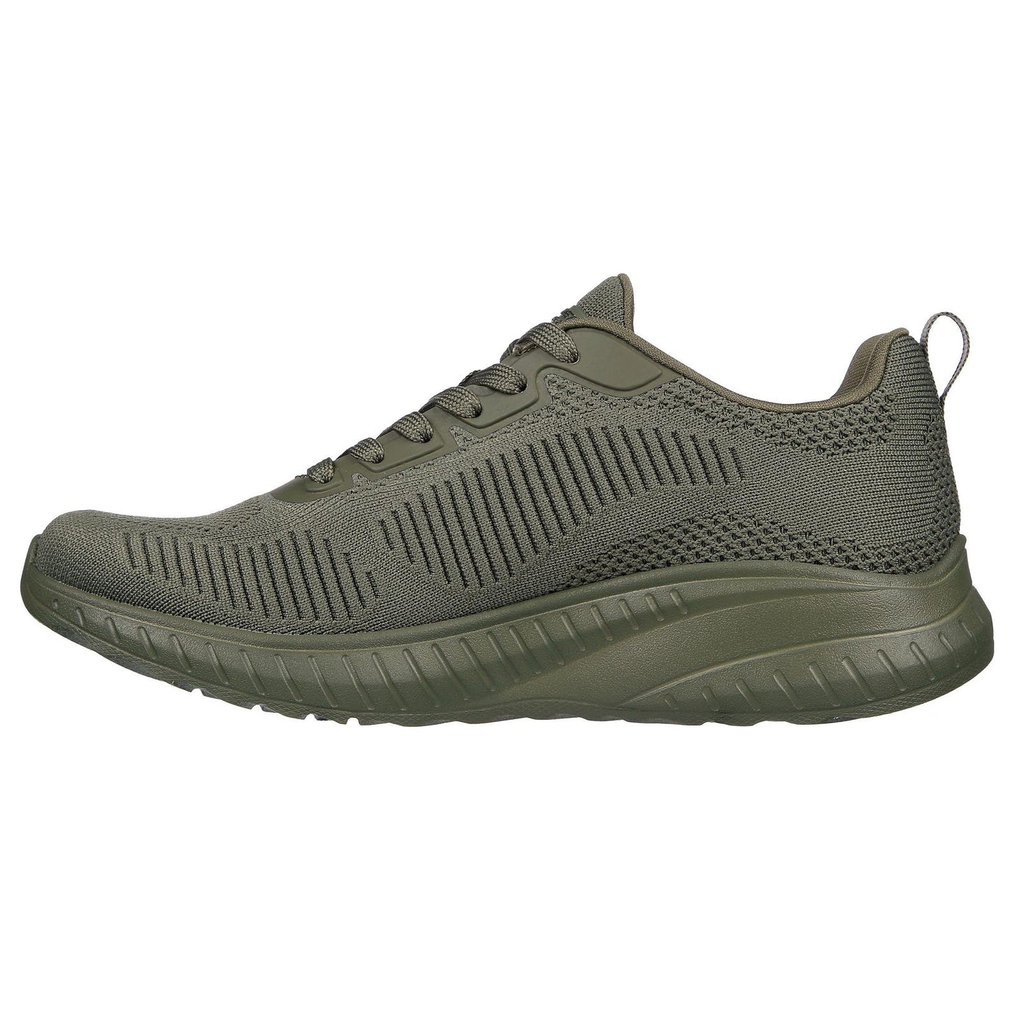 Skechers Bobs Squad Chaos Olive Trainers 117209/OLV