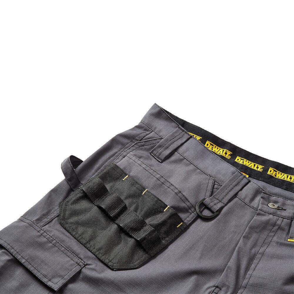 Dewalt Workwear Holster Pocket Lightweight Charcoal Grey/Black Shorts DWC72-004