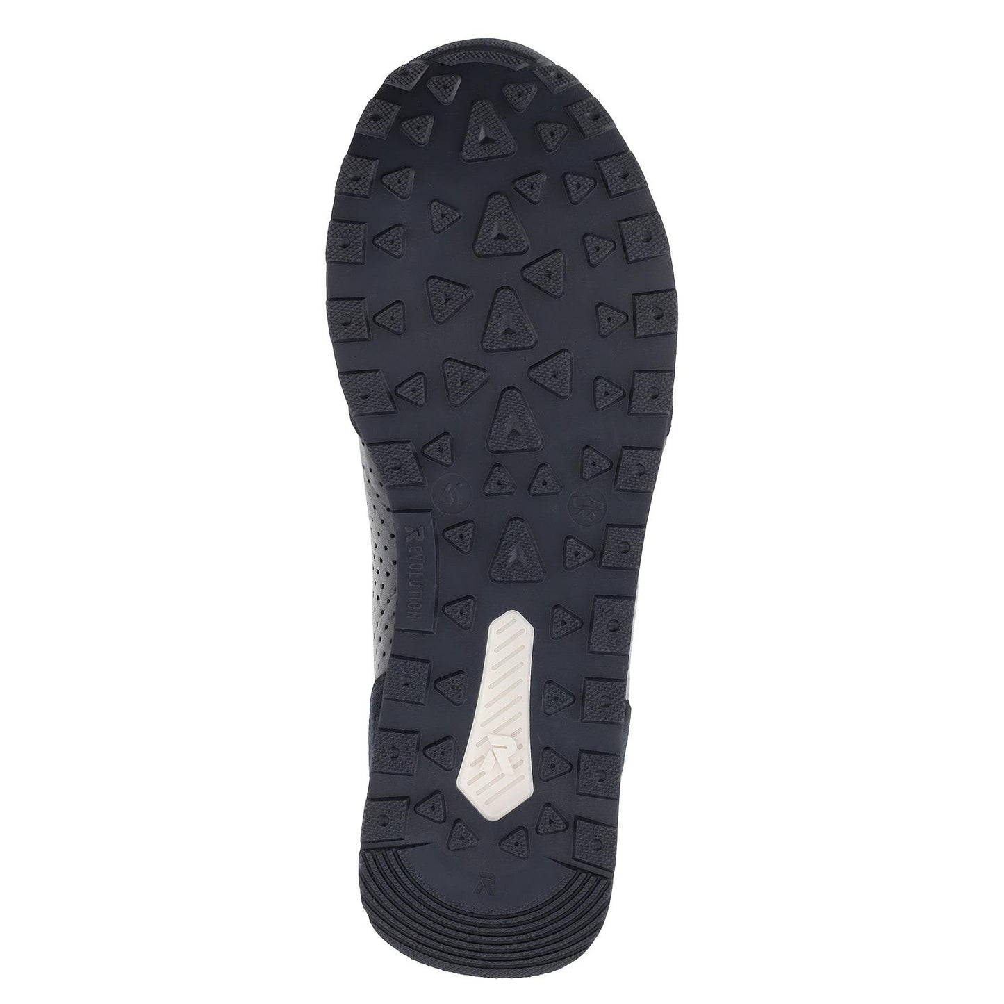 Rieker Mens U0302-15 Blue R-Evolution Lace Up Trainers