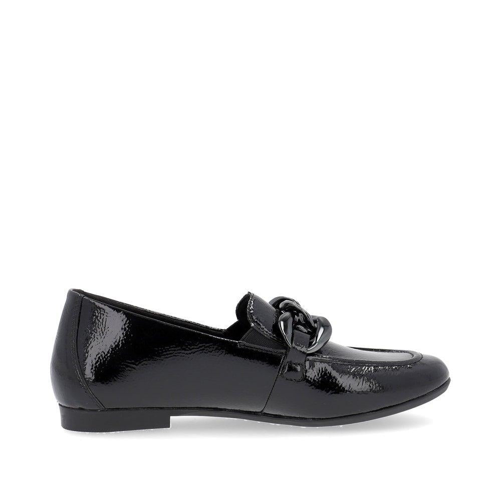 Remonte D0K00-00 Black Leather Loafers