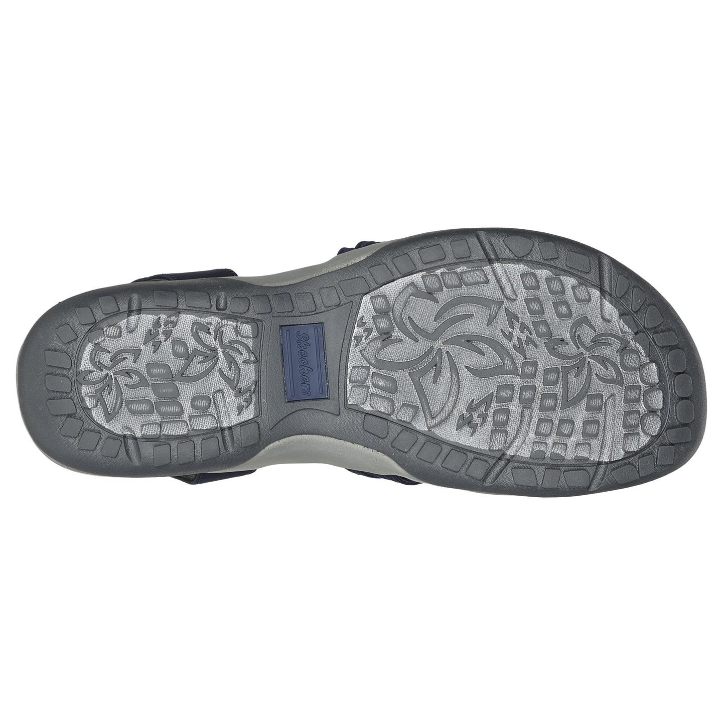 Skechers Womens Reggae Slim Sunnyside Navy Blue Strappy Vegan Sandals