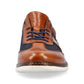 Rieker Mens Brown Leather Shoes 14410-24