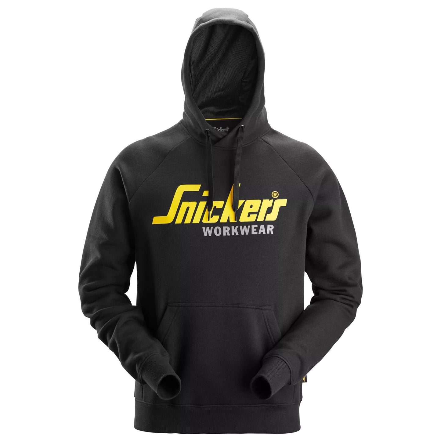 Snickers Classic Logo Hoodie Sweatshirt 2899 0400 Black