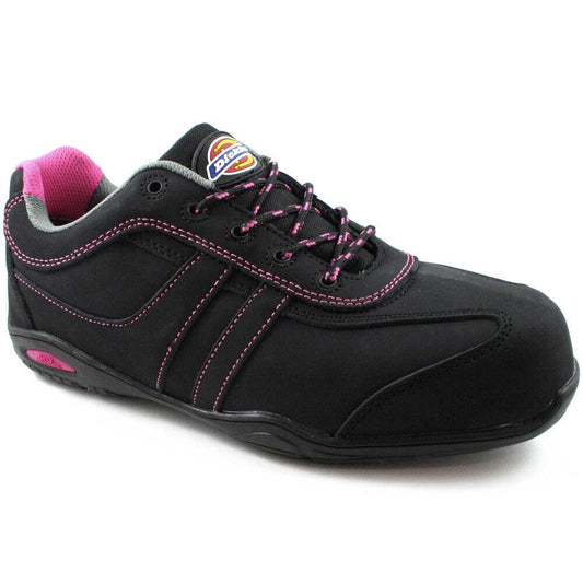 Women's Dickies Verona Safety Shoe Black FC9501 Size 8