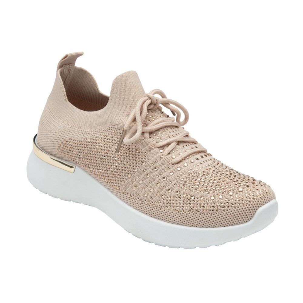 Slip on sparkly trainers on sale