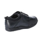 Hush Puppies Boys Dexter Black Leather Lace Up School Shoes