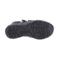 Hush Puppies Boys Jezza Jnr Boot Black Leather Adjustable Fastening Boots