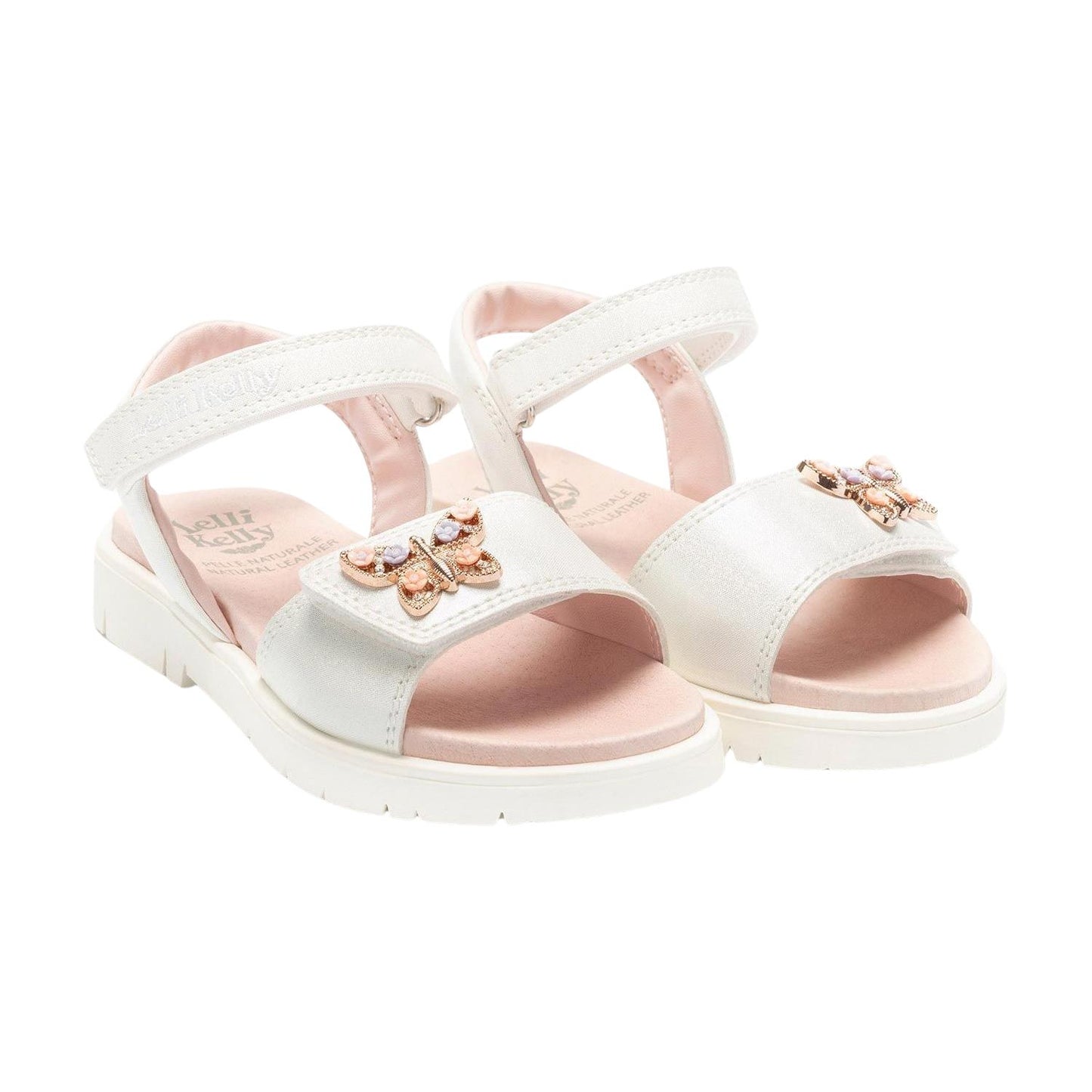 Lelli Kelly LK4219 (BI01) Alice White Butterfly Sandals