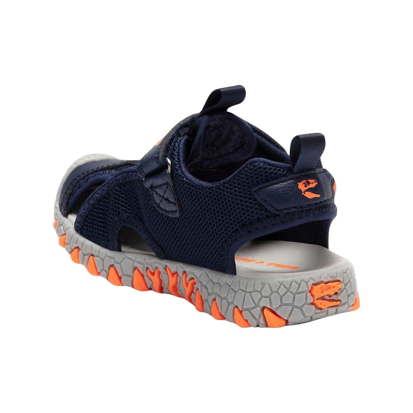 Bull Boys DNCL2140 (AE01) T-Rex Navy Blue Light Up Dinosaur Sandals