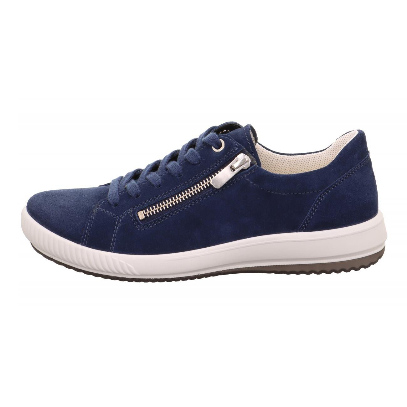 Legero Womens Tanaro 5.0 Blue Suede Shoes