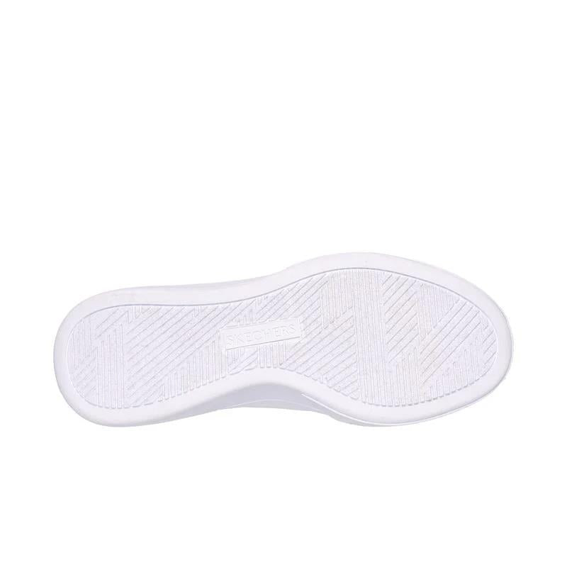 Skechers Womens Codova Classic Best Behaviour White Pink Court Classic Trainers