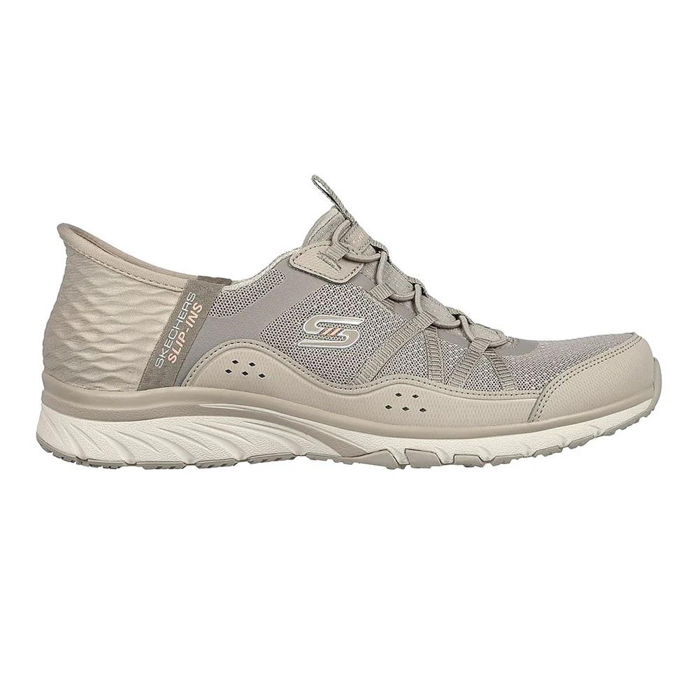 Skechers Womens Gratis Sport Aw Inspiring Taupe Slip Ins Shoes