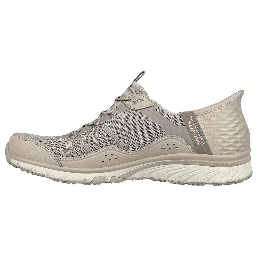 Skechers Womens Gratis Sport Aw Inspiring Taupe Slip Ins Shoes