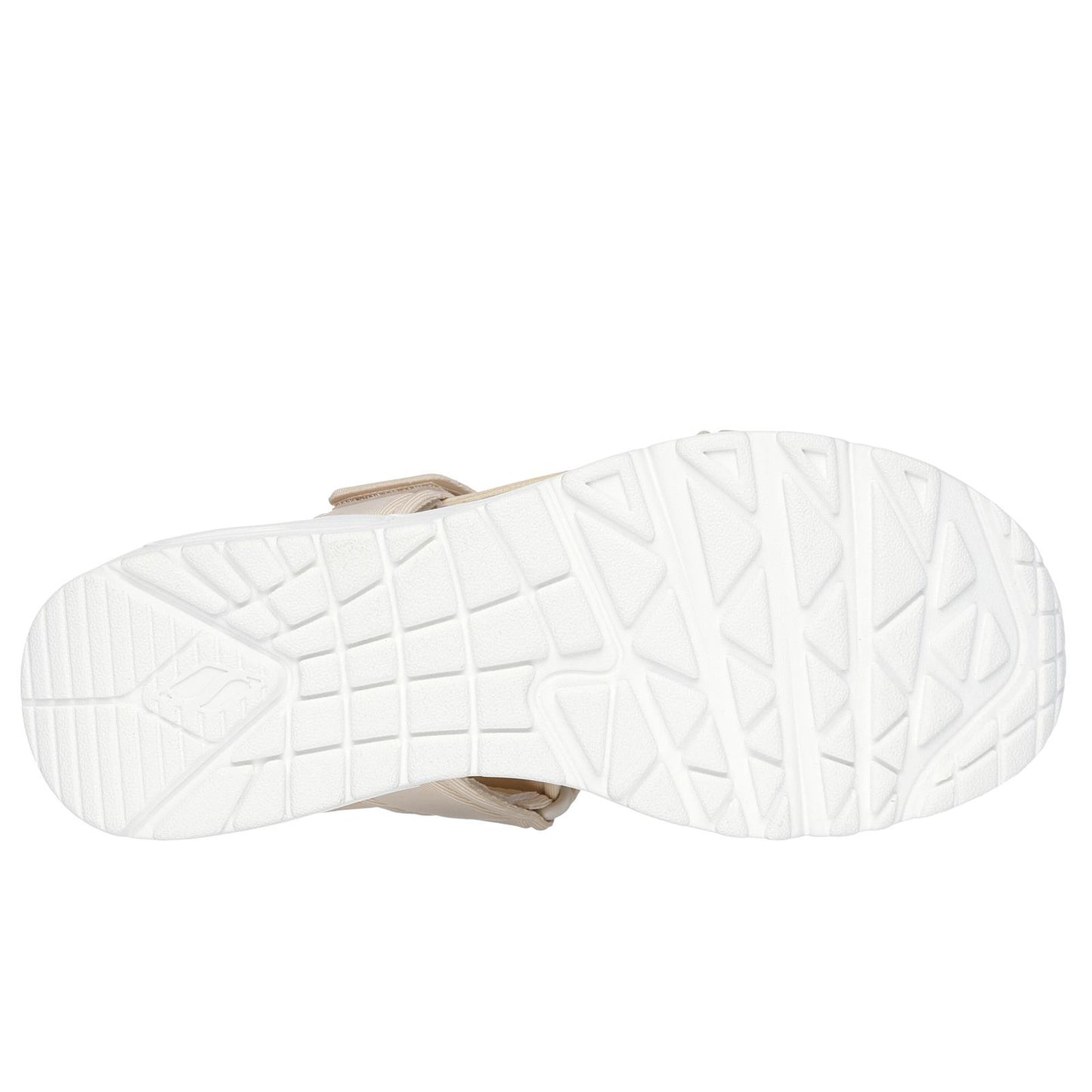 Skechers Womens Uno Summer Stand2 Natural Vegan T Strap Lightweight Sandals