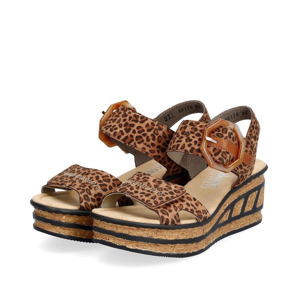 Rieker ladies wedge sandals on sale