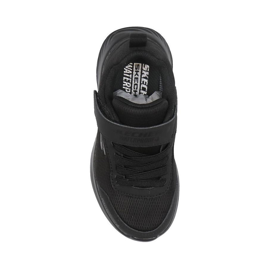 Skechers Kids Bounder Dripper Drop Black Hook & Loop Trainers