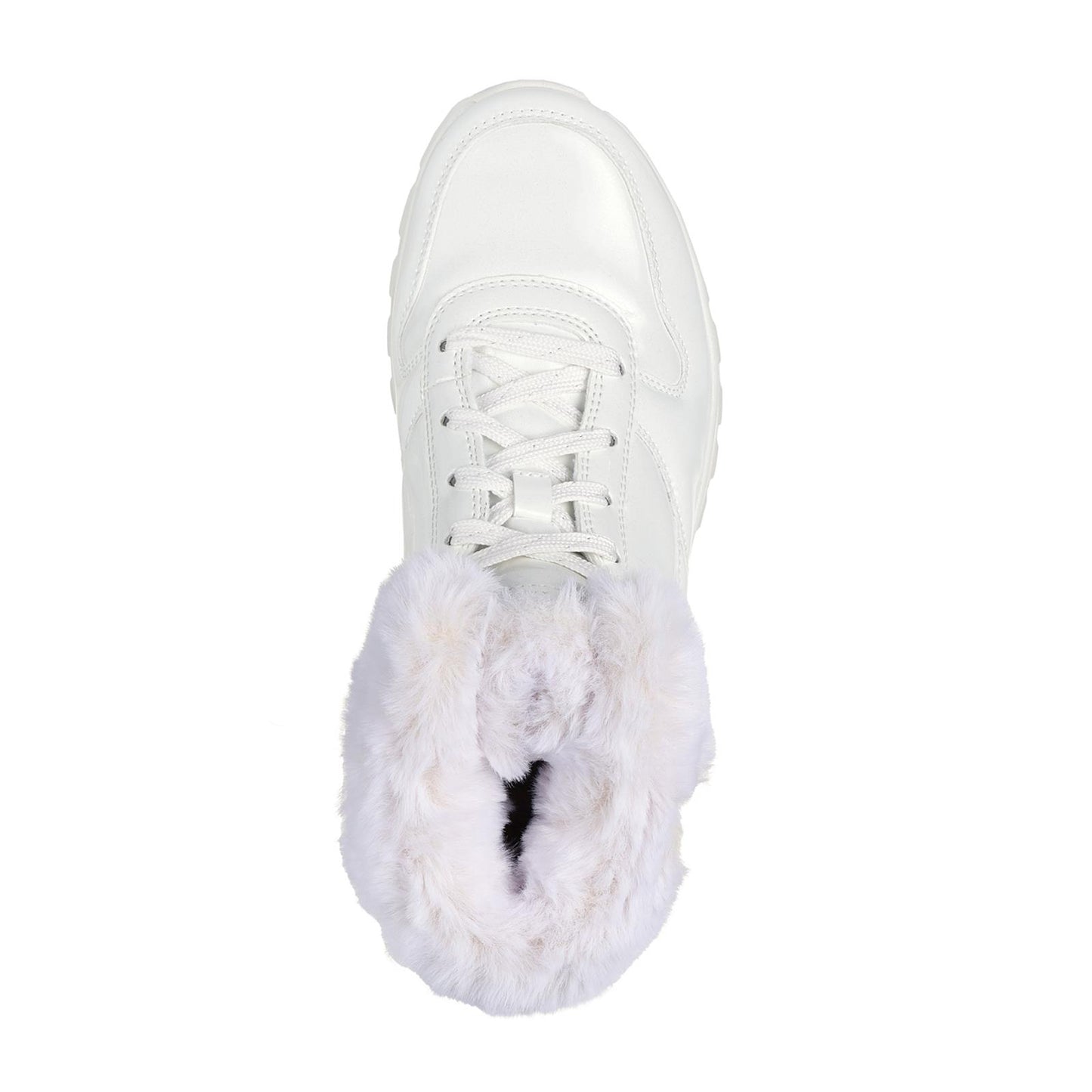 Skechers White Womens Boots Uno Rugged Fiesty Winter 168126/WHT
