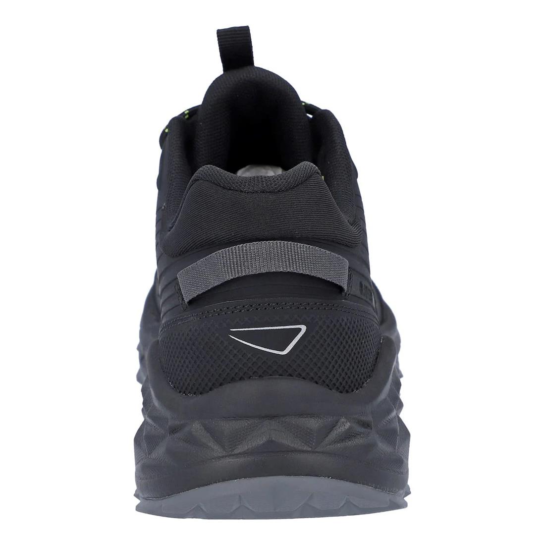 Hi-Tec Mens Fuse Trek Low Black/Sulphur Spring Hiking Shoes