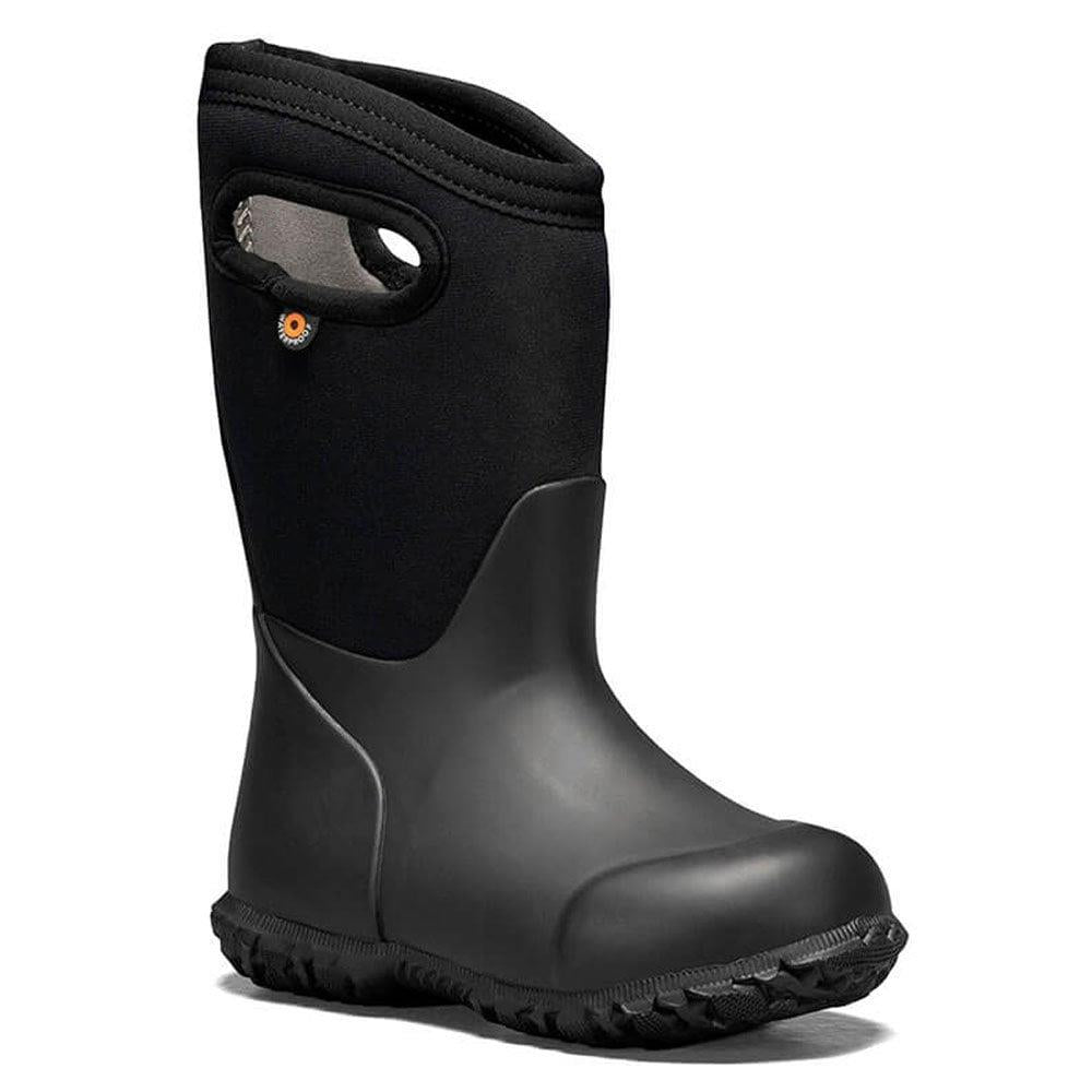 Bogs York Solid Black Insulated Warm Wellie Boots 72601 001