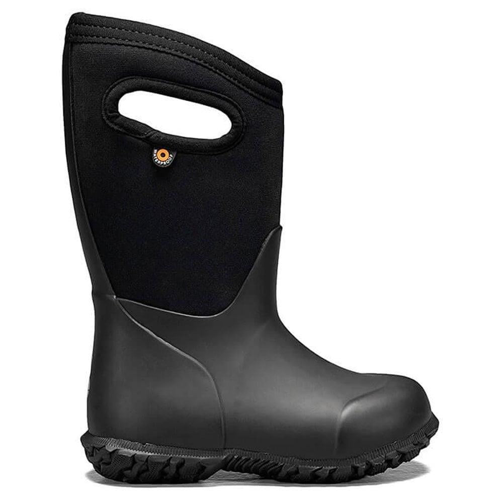 Bogs York Solid Black Insulated Warm Wellie Boots 72601 001